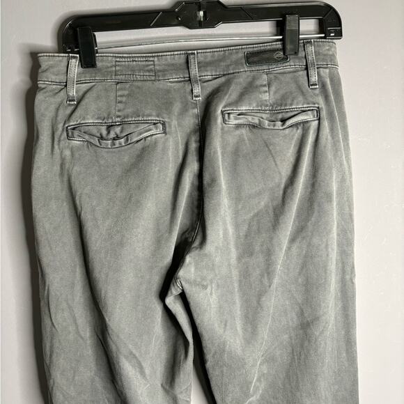 Adriano Goldschmied Caden Gray Tailored Mid Rise Trousers Size 27 - Picture 7 of 9